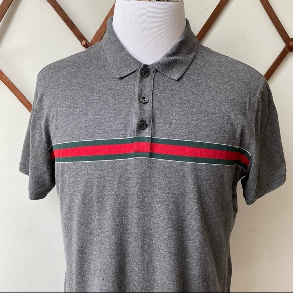 Gucci Web Trim Polo - Picture 2 of 14
